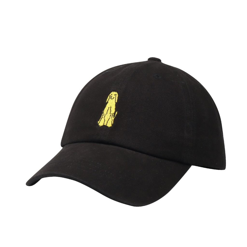 Soft Poodle Embroidery Dad Hat Baseball Cap