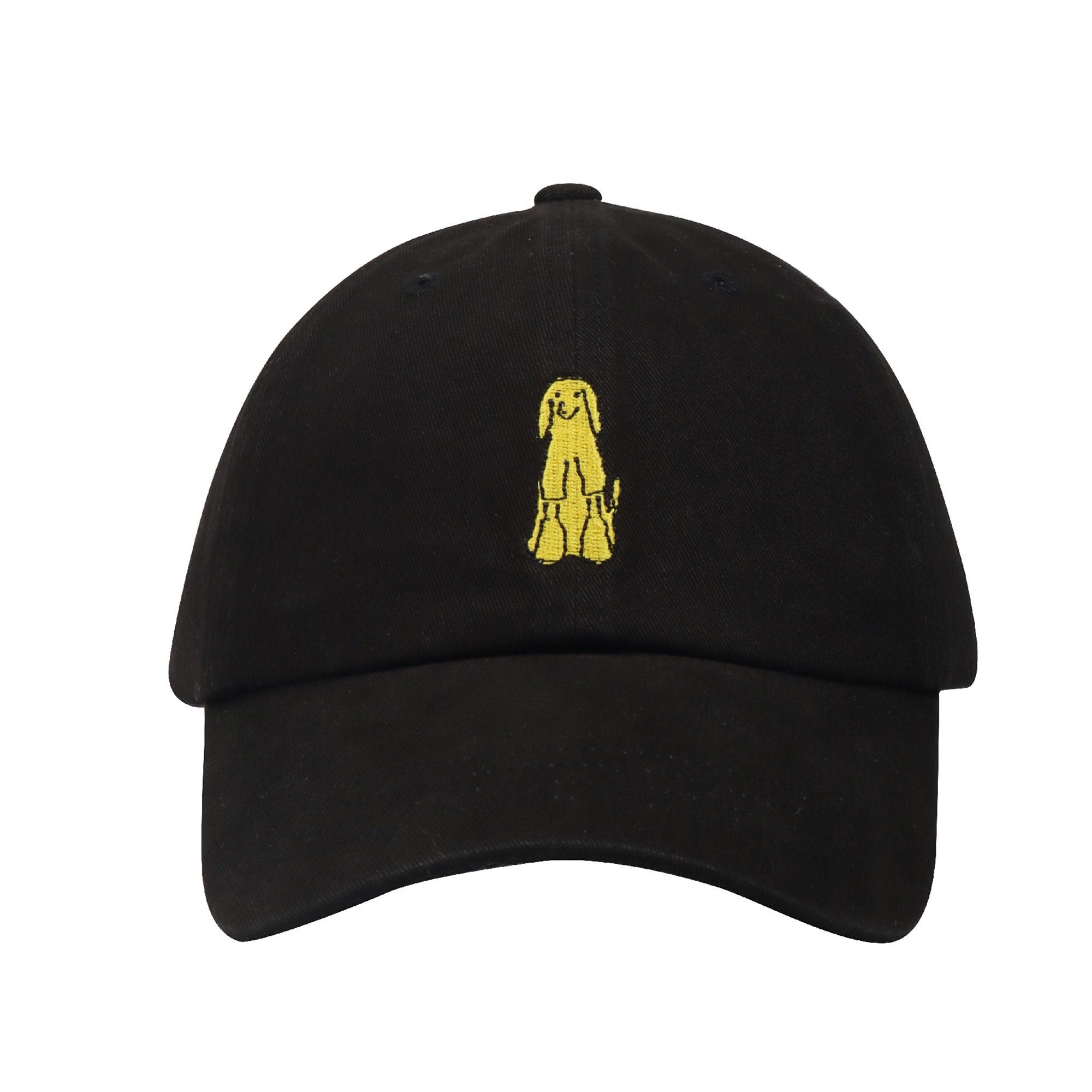 Soft Poodle Embroidery Dad Hat Baseball Cap